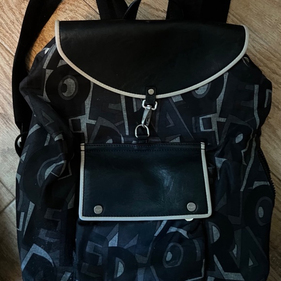 Salvatore Ferragamo back pack with large wallet insert main image 5